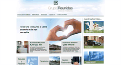 Desktop Screenshot of funerariasreunidas.com